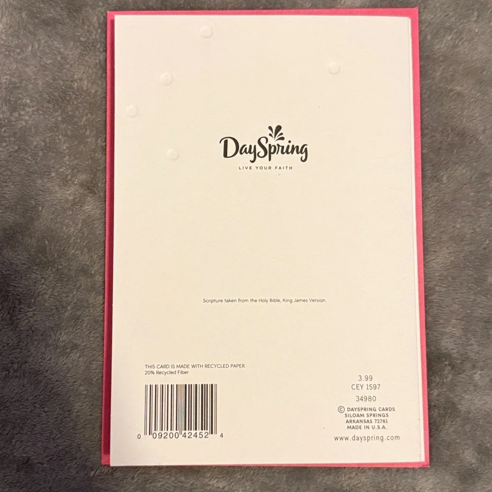 🌻 Bundle of 2 Hallmark and DaySpring Happy Birthday To My Wife Cards